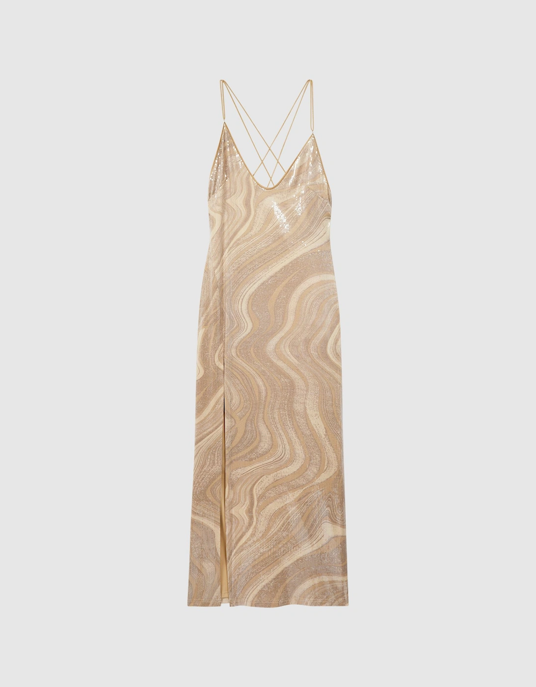 Significant Other Sequin V-Neck Maxi Dress, 2 of 1
