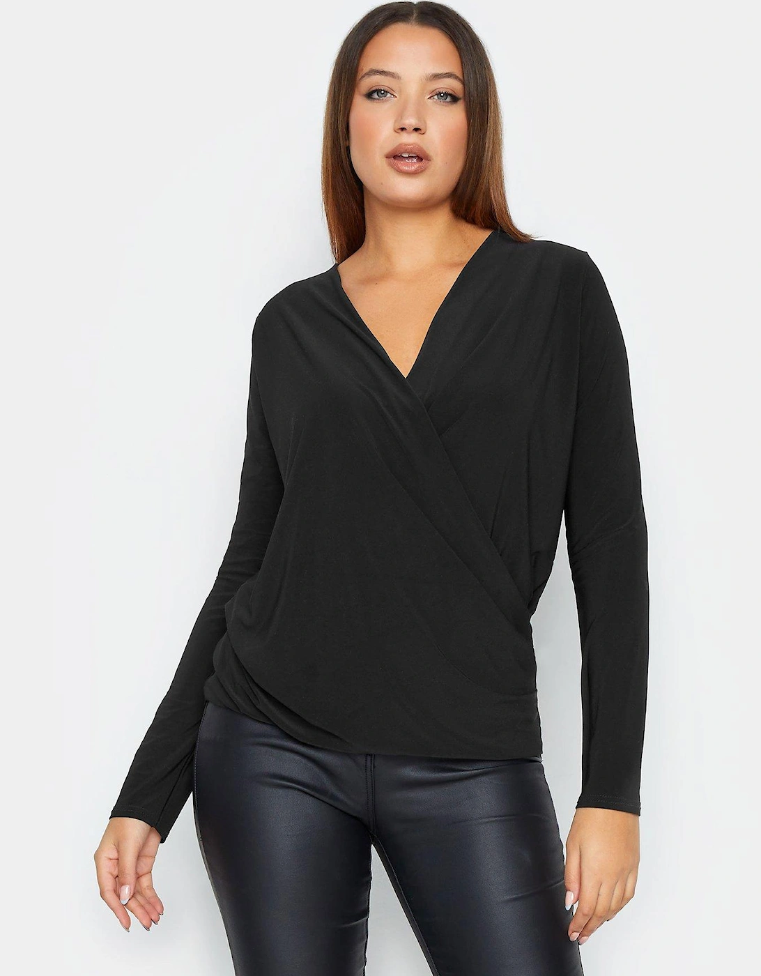 Ity Wrap Top -  Black, 2 of 1