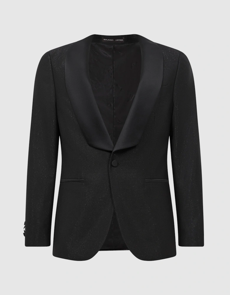 Oscar Jacobson Slim Fit Single Breasted Blazer