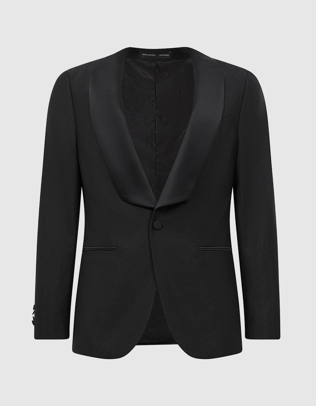 Oscar Jacobson Slim Fit Single Breasted Blazer, 2 of 1