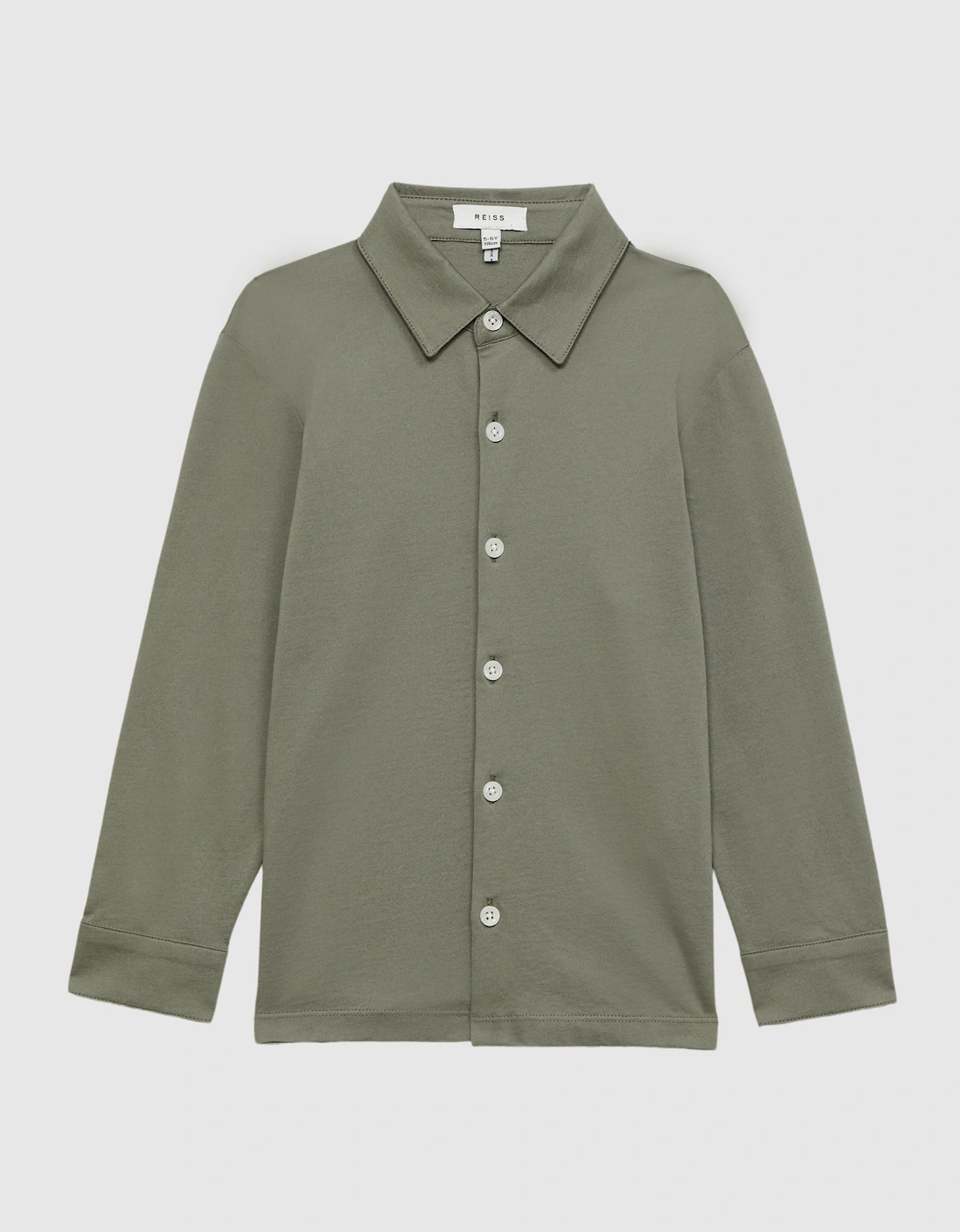 Cotton Button-Through Shirt, 2 of 1