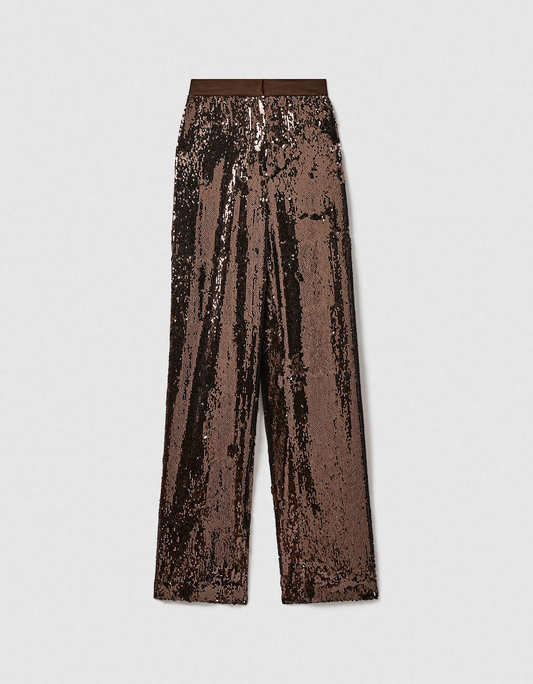 Halston Sequin Wide Leg Trousers, 2 of 1