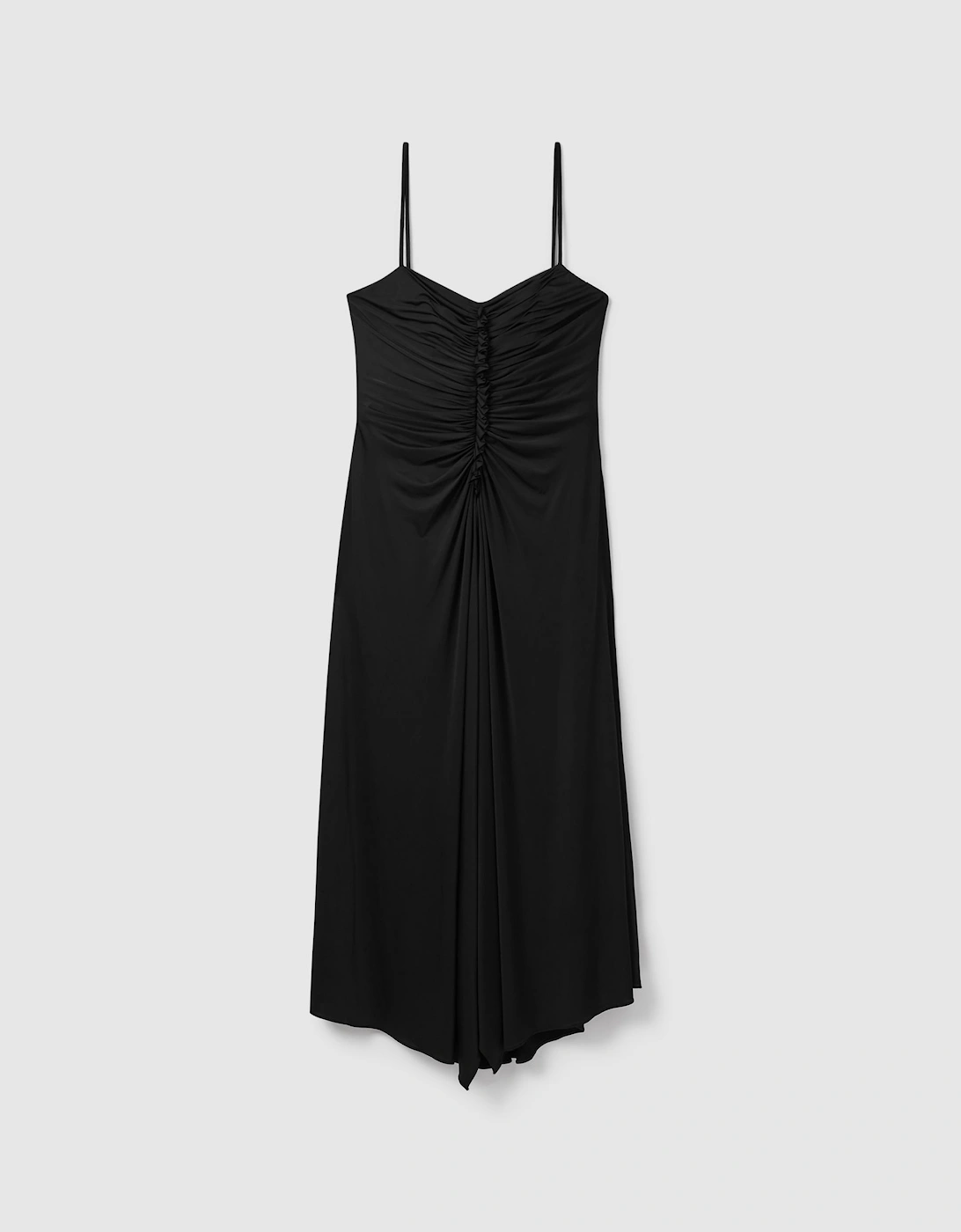 Halston Ruched Jersey Midi Dress, 2 of 1