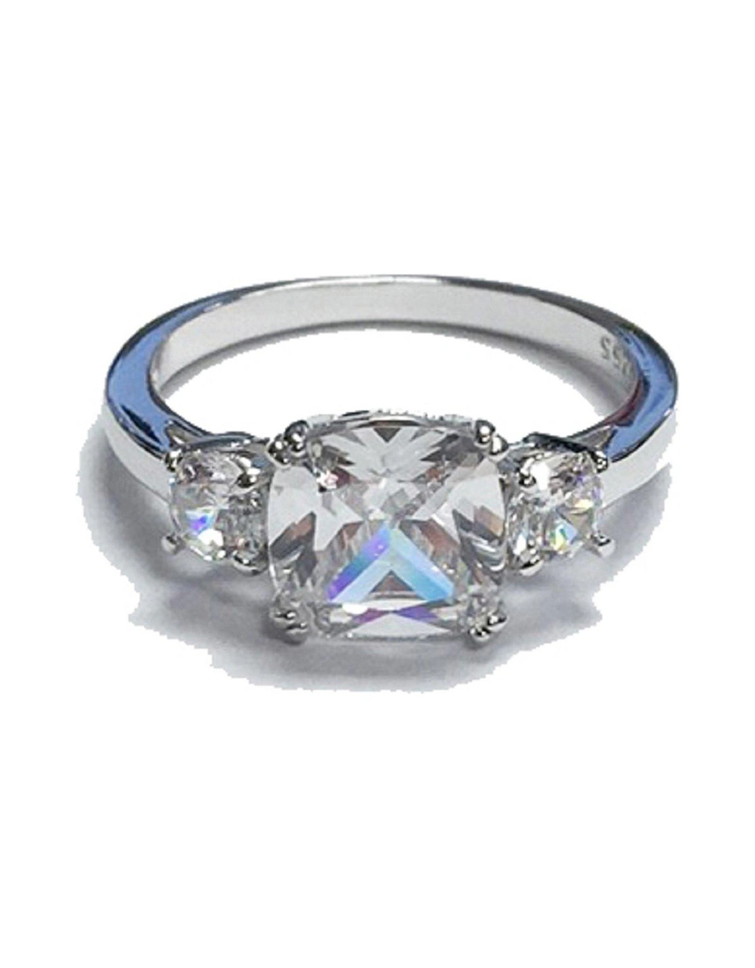 The Carat Collection - Clear Meghan Sparkle Ring, 2 of 1