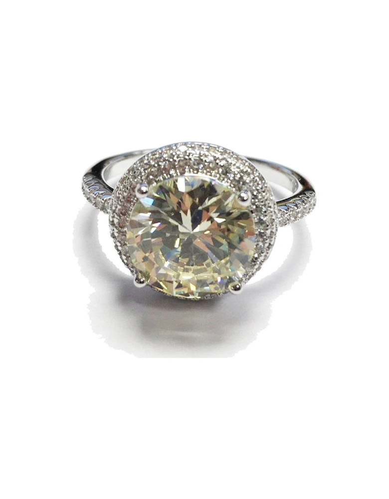 The Carat Collection - Canary Sparkle Solitaire Ring