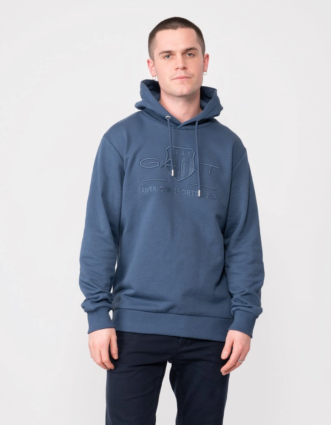 Tonal Archive Shield Mens Hoodie, 5 of 4