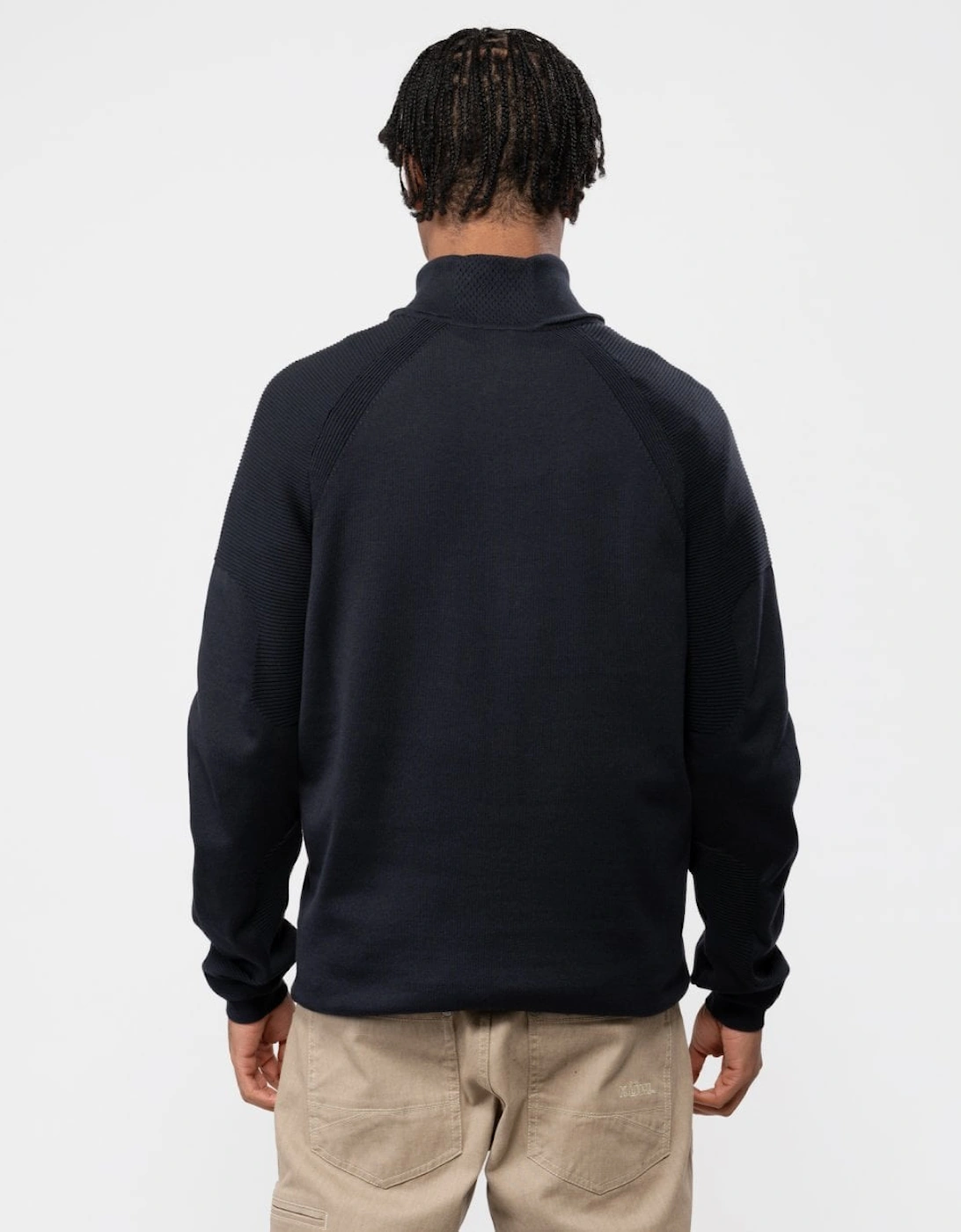 BOSS Green Perform-X Quarter Zip Mens Jumper