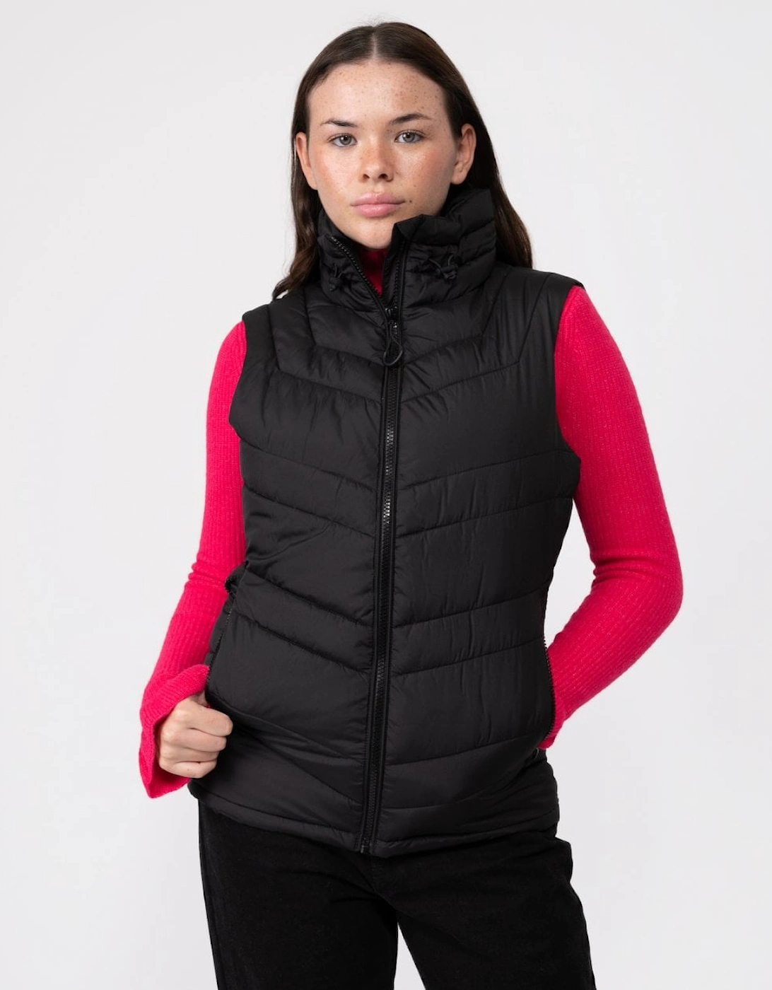 Travel Packable Womens Puffer Gilet, 5 of 4