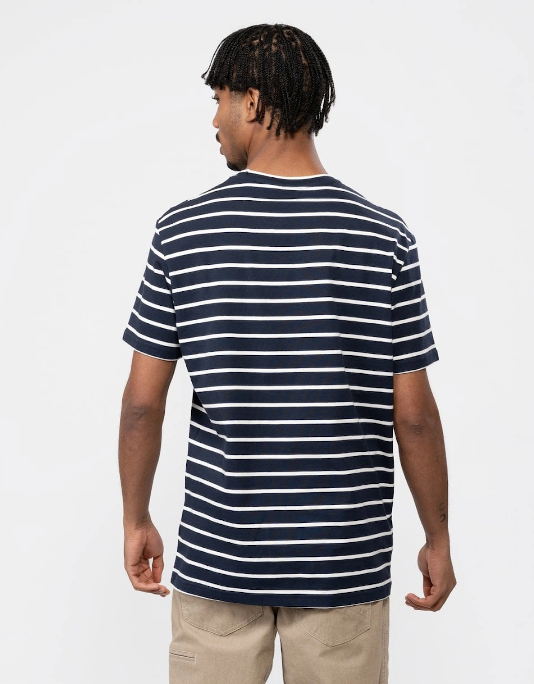 Mens Striped Short Sleeve T-Shirt