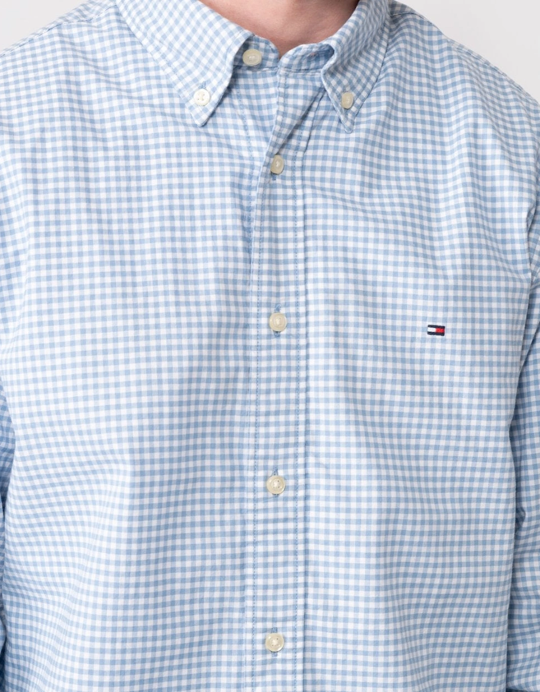 1985 Oxford Gingham Long Sleeve Mens Shirt