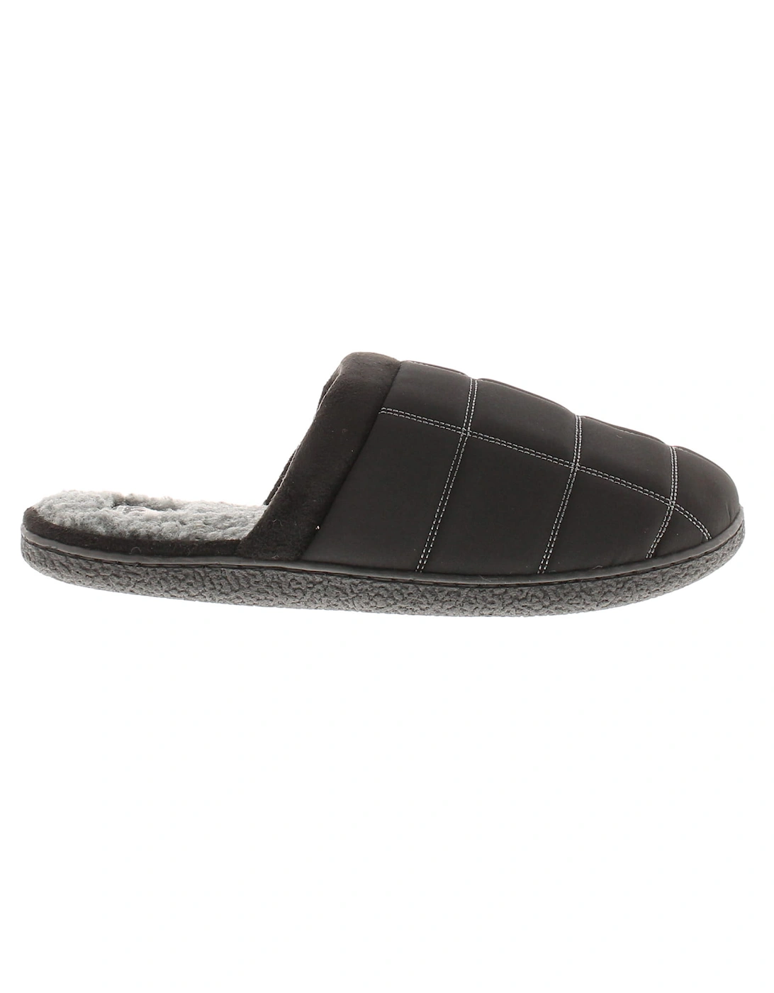 Mens Mule Slippers Matty black UK Size