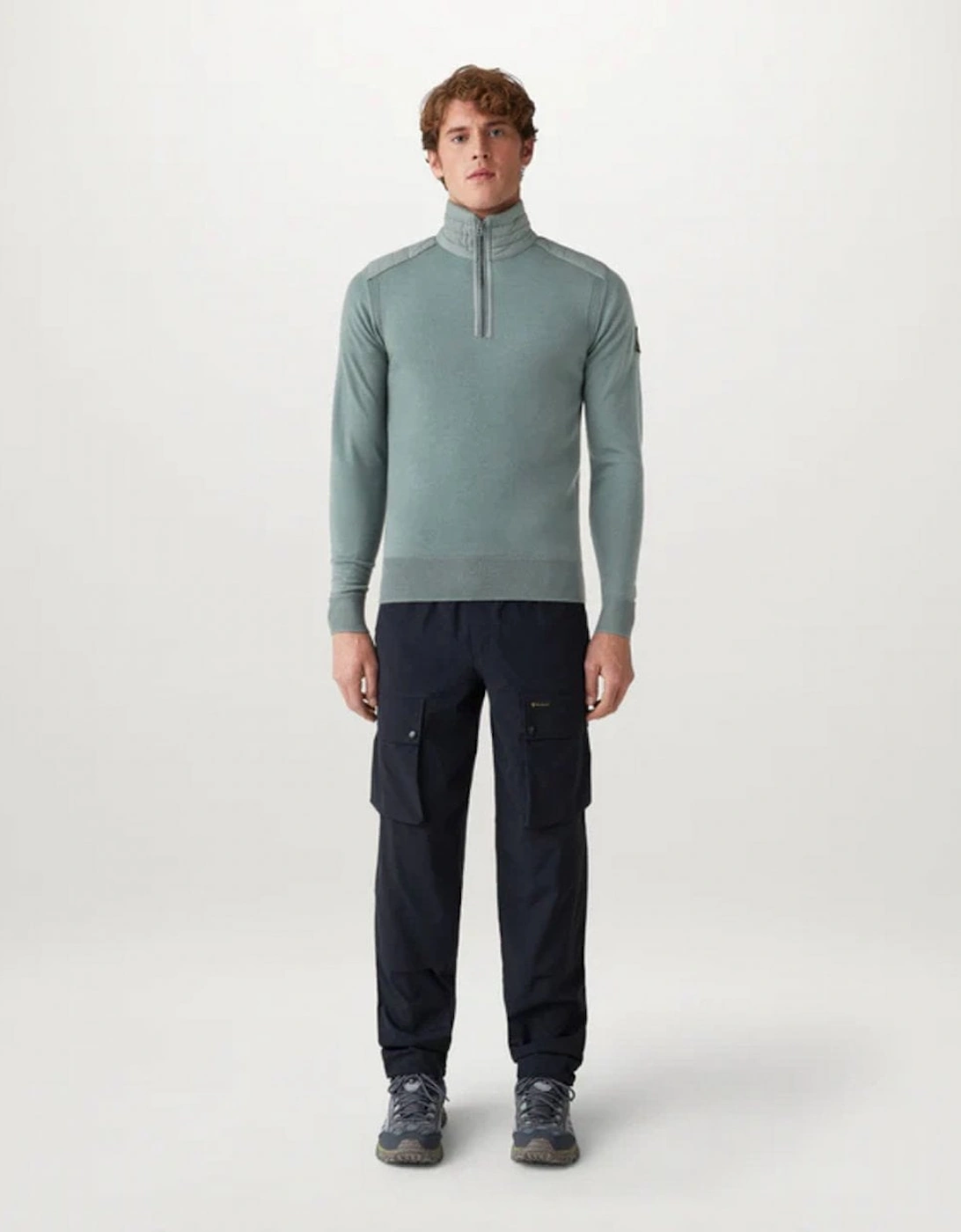 Kilmington Mens Quarter Zip Jumper, 3 of 2