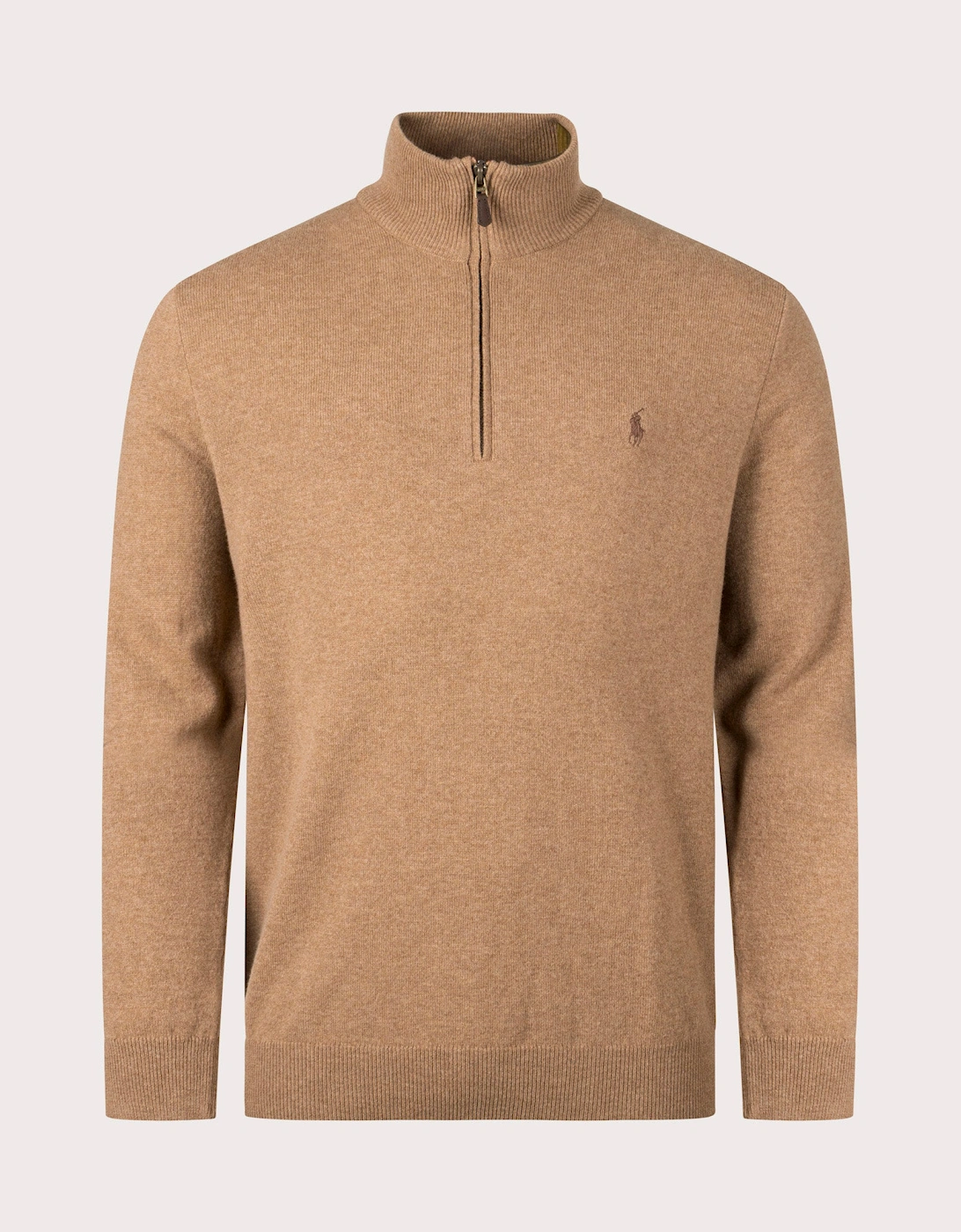 Merino Wool Quarter Zip Jumper, 4 of 3