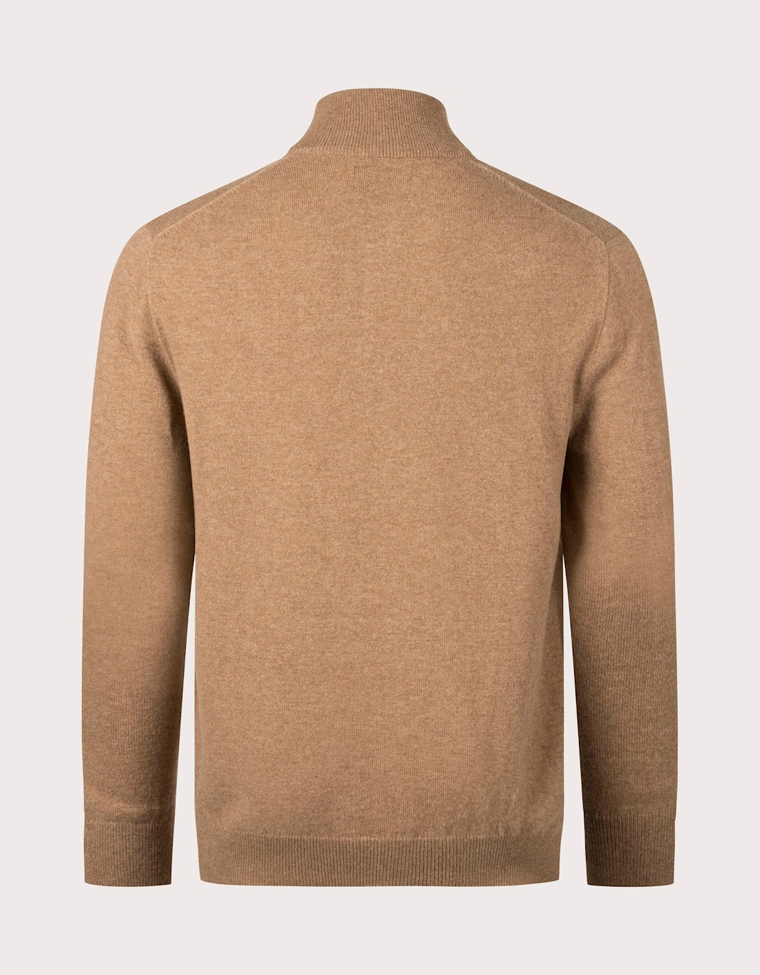 Merino Wool Quarter Zip Jumper
