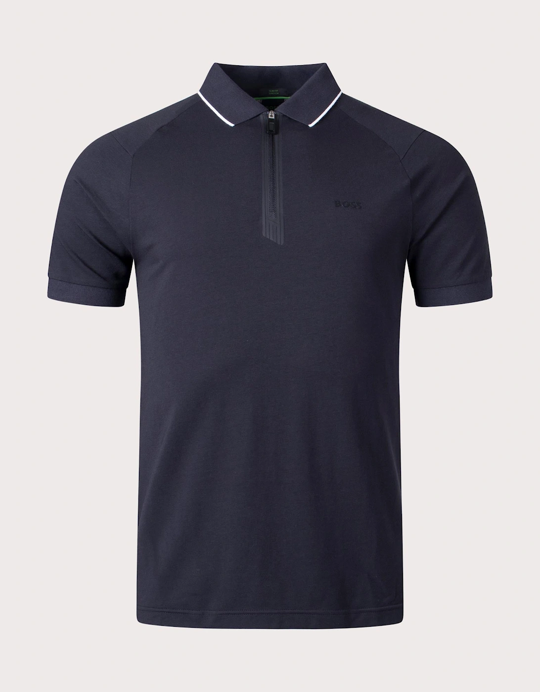 Philix Zip Plaquet Polo Shirt, 4 of 3