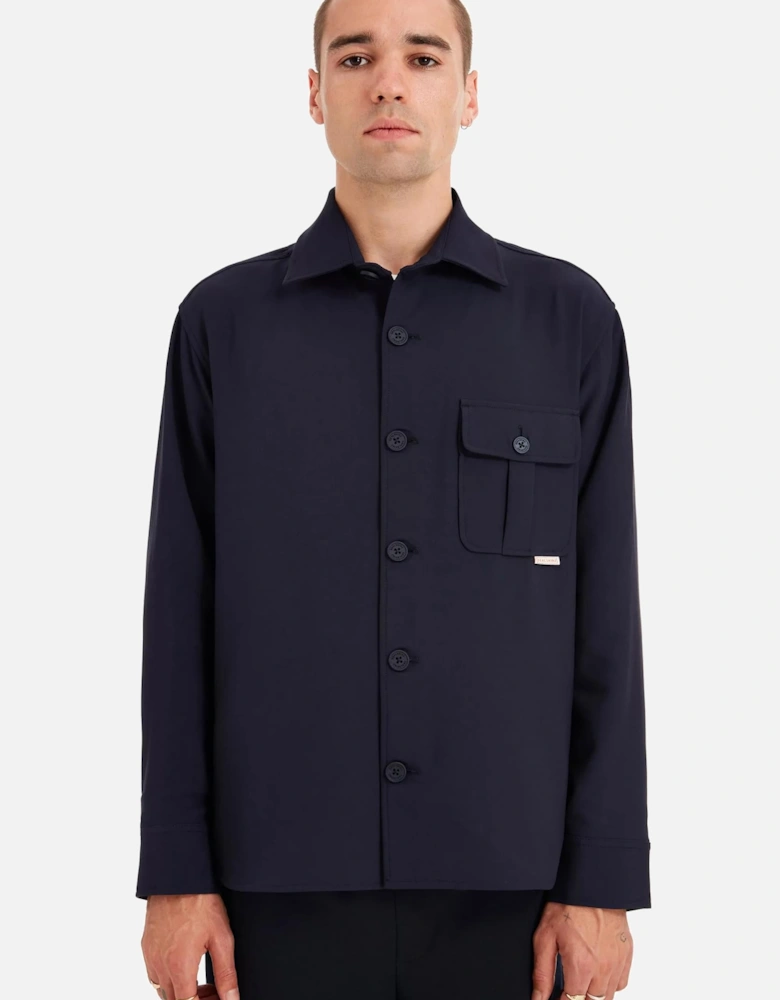 Mileham Overshirt Navy