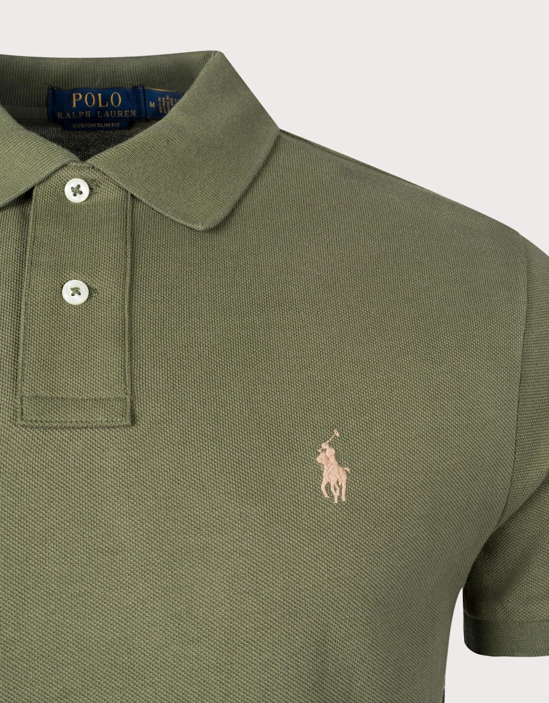 Custom Slim Fit Mesh Polo Shirt