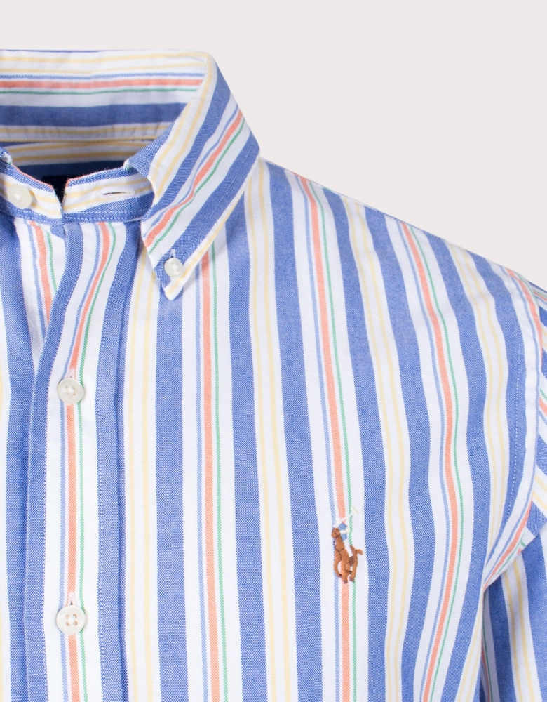 Custom Slim Fit Lightweight Striped Shirt