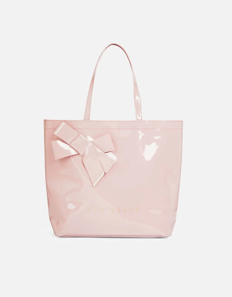 Women's Nicon Knot Bow Large Icon Bag - Pl-Pink