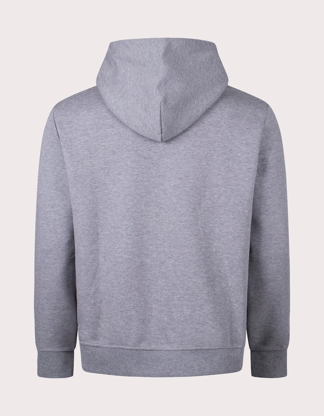 Zip Through Double Knit Zip Up Hoodie