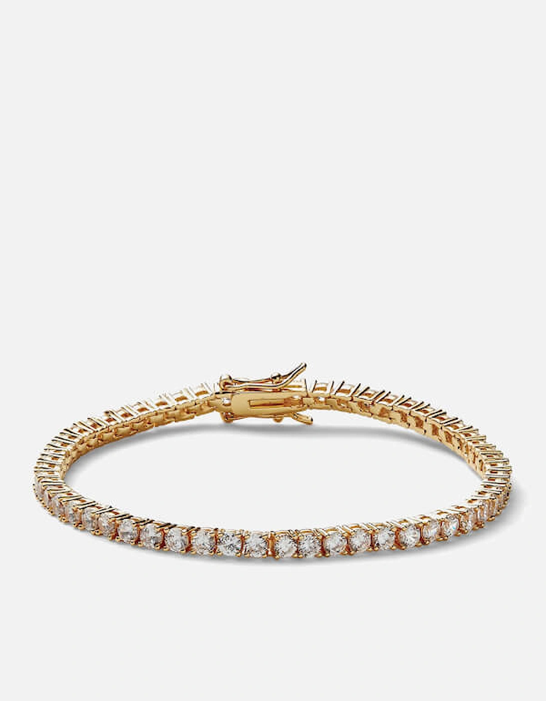 Serena Gold-Plated Cubic Zirconia Bracelet, 2 of 1