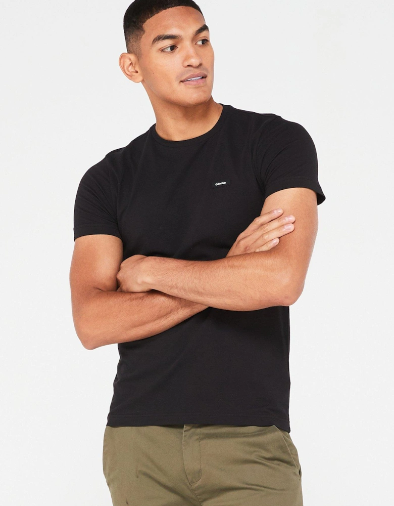 Stretch Slim Fit T-shirt - Black