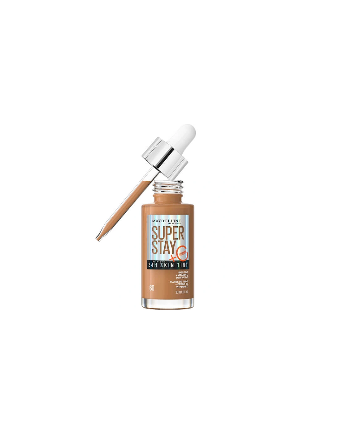 Super Stay up to 24H Skin Tint Foundation + Vitamin C - Shade 60, 2 of 1