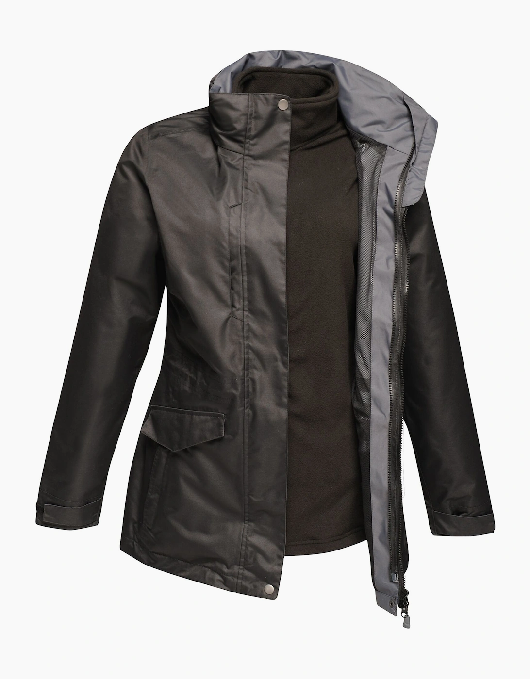 Women's Regatta Professional Womens/Ladies 3 in 1 Jacket - Black - Size: 20