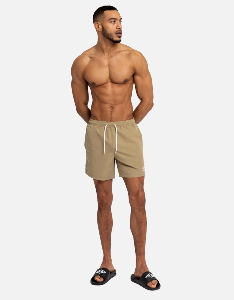 Mens Taped Swim Shorts