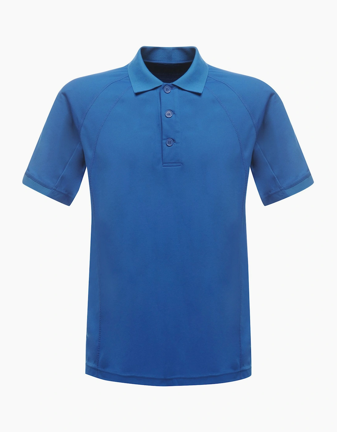 Regatta Men's Blue Professional Coolweave Short Sleeve Polo Shirt - Size: 46