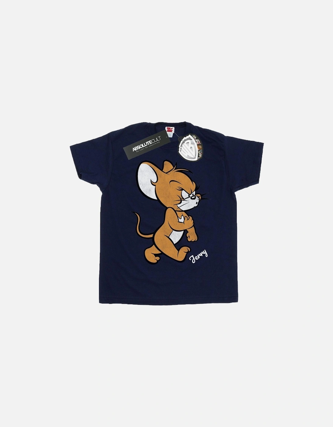 Tom and Jerry Girls Mouse Cotton T-Shirt, 6 of 5