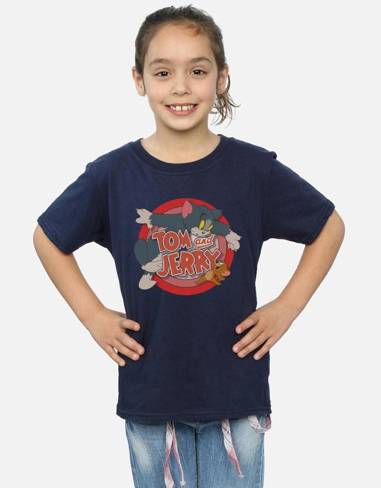 Tom and Jerry Girls Catch Cotton T-Shirt