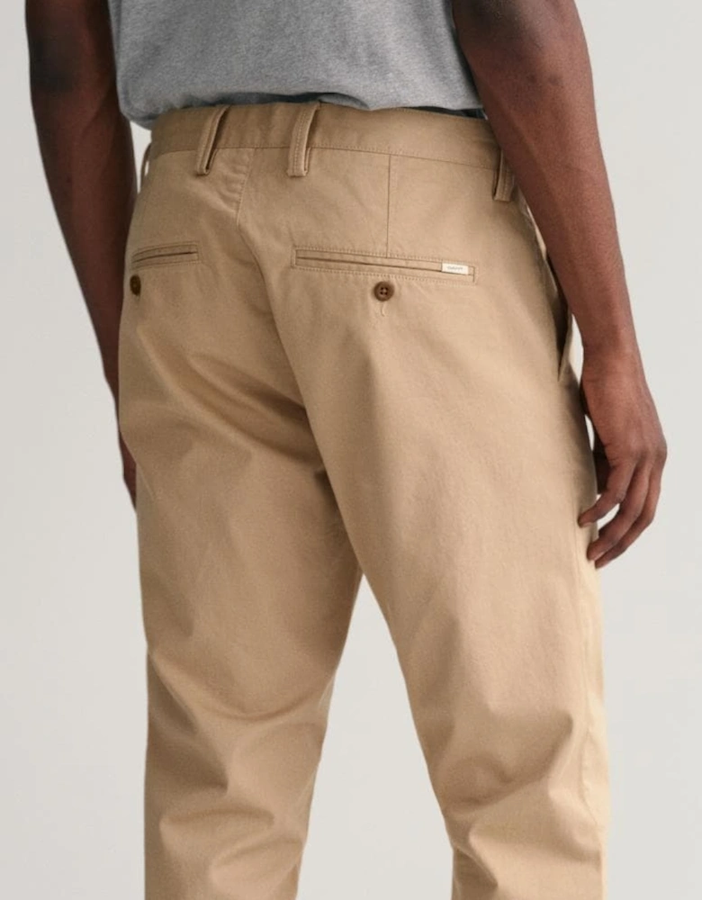 Mens Slim Fit Twill Chinos