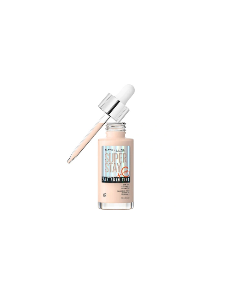 Super Stay up to 24H Skin Tint Foundation + Vitamin C - Shade 02