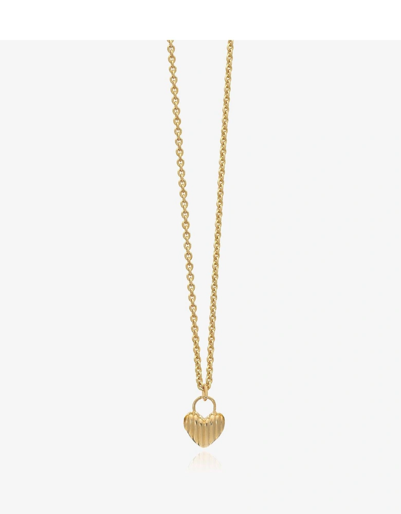 Rachel Jackson Deco Heart Mini Necklace