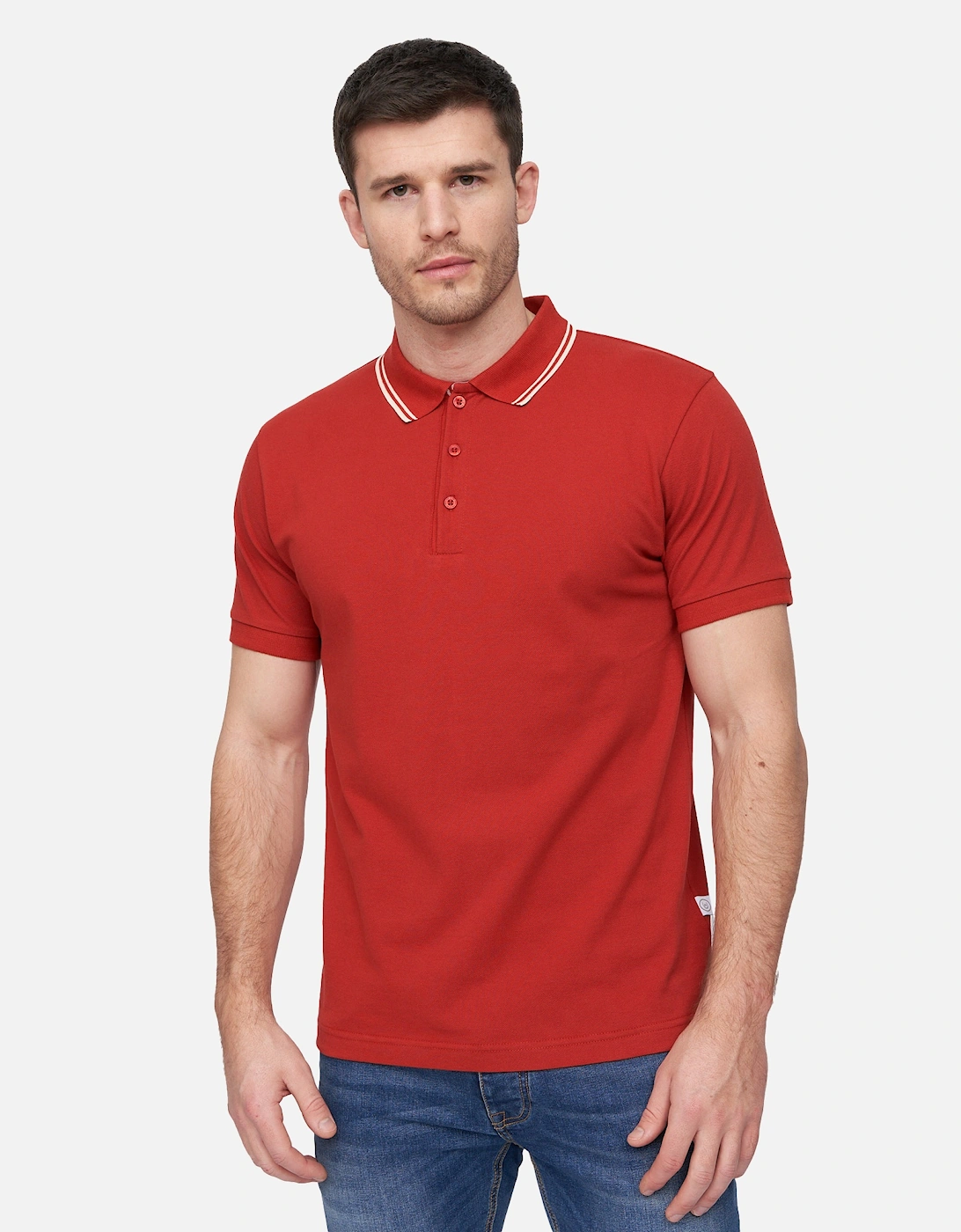 Duck and Cover Mens Samtrase Polo Shirt, 6 of 5