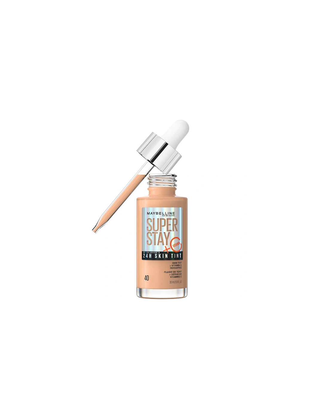 Super Stay up to 24H Skin Tint Foundation + Vitamin C - Shade 40, 2 of 1