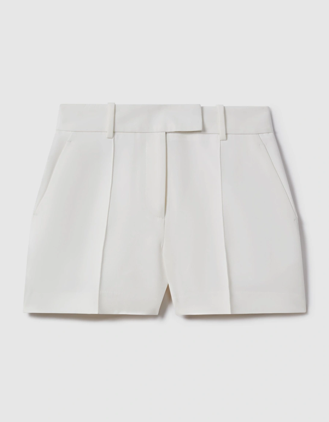 Crepe Tailored Shorts, 2 of 1