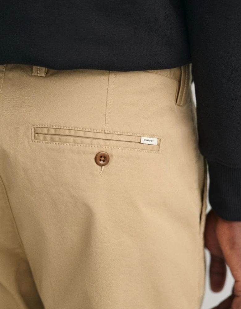 Mens Regular Fit Twill Chinos