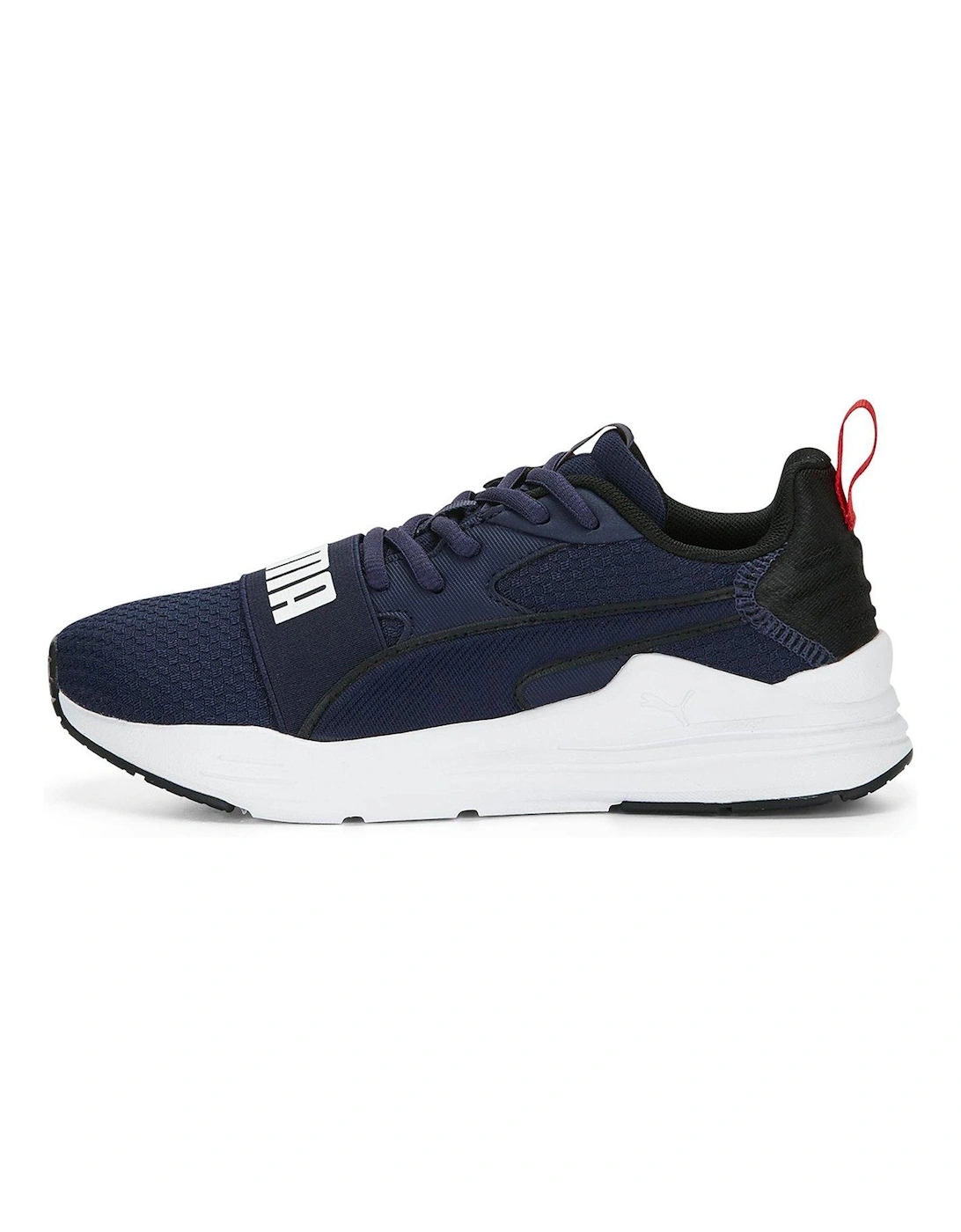 Junior Boys Wired Run Pure Trainers - Navy/White, 6 of 5