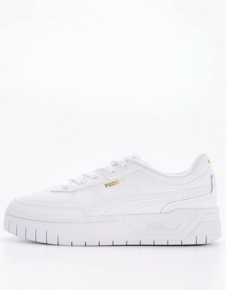 Womens Cali Dream Leather Trainers - White