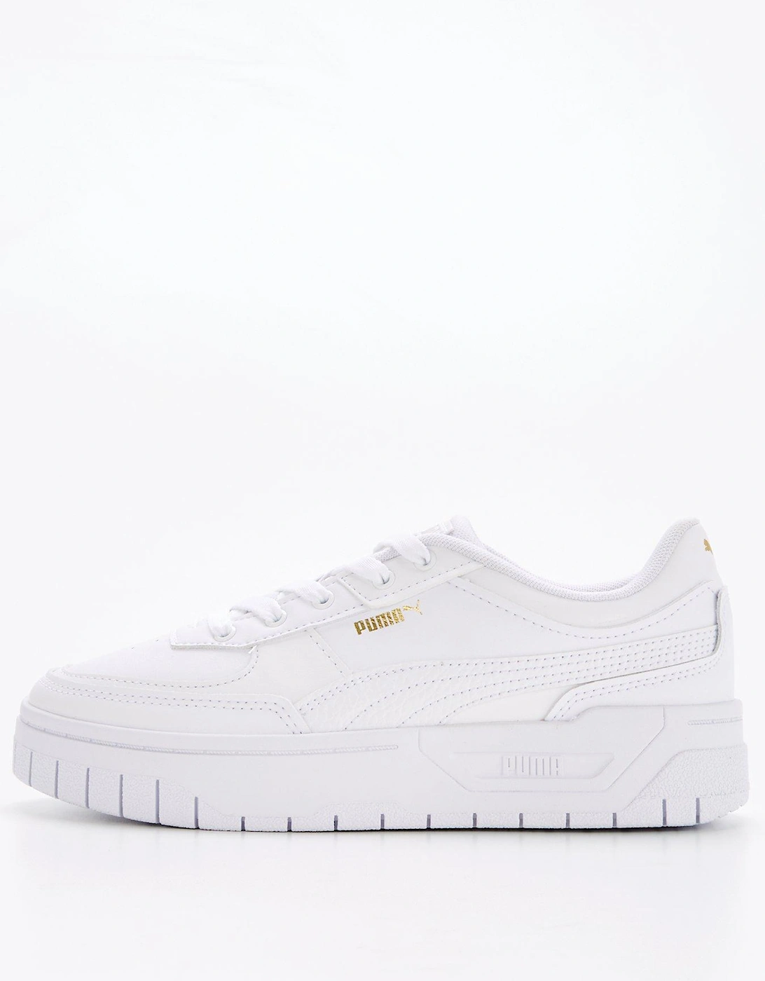 Womens Cali Dream Leather Trainers - White, 7 of 6