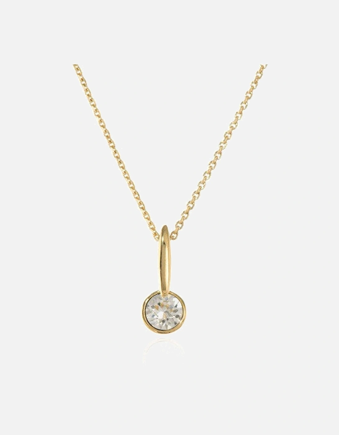 Cachet Lara Simply Pendant 18ct Gold Plated, 4 of 3