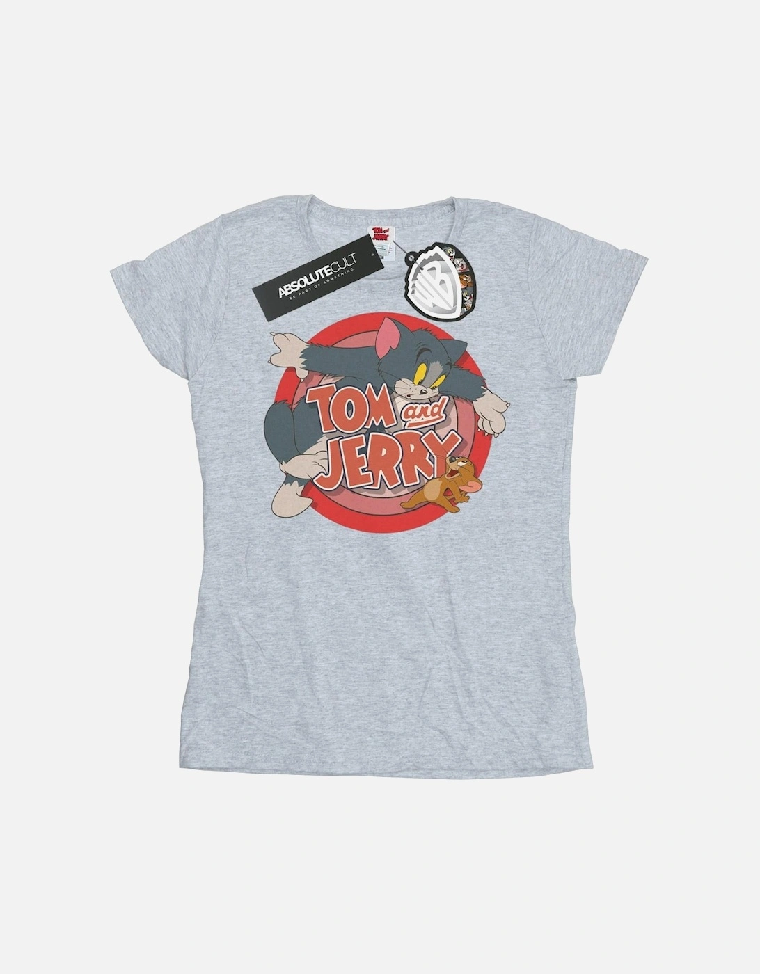 Tom and Jerry Womens/Ladies Catch Cotton T-Shirt, 6 of 5