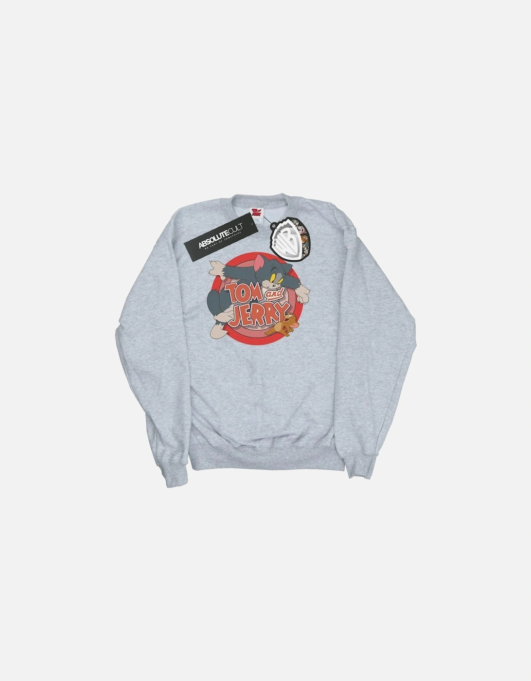 Tom and Jerry Mens Classic Catch Sweatshirt, 6 of 5