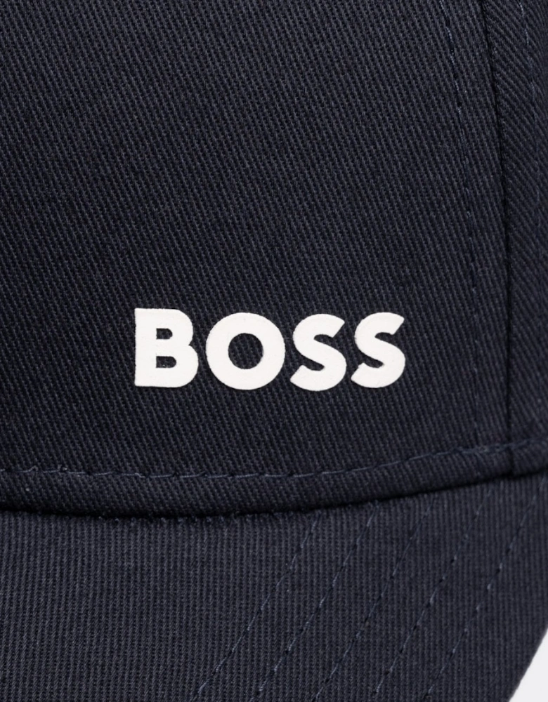 BOSS Green Mens Cotton-Twill Cap with Printed Logo
