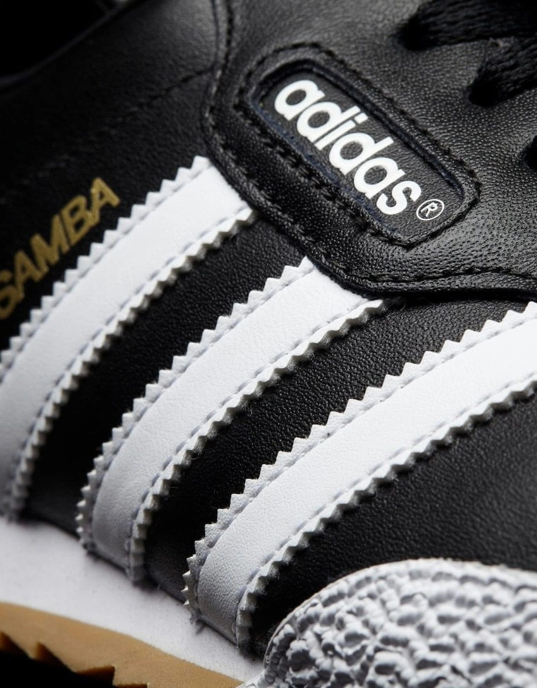 Samba Super Leather - Black/White