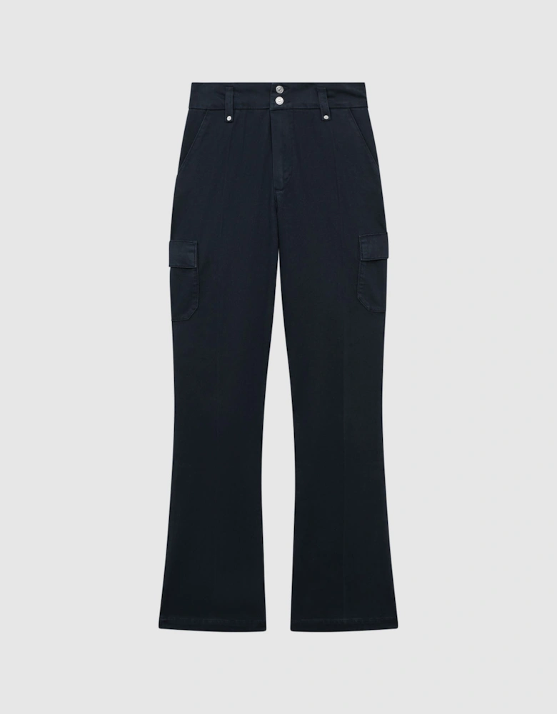 Paige Flared Cargo Trousers