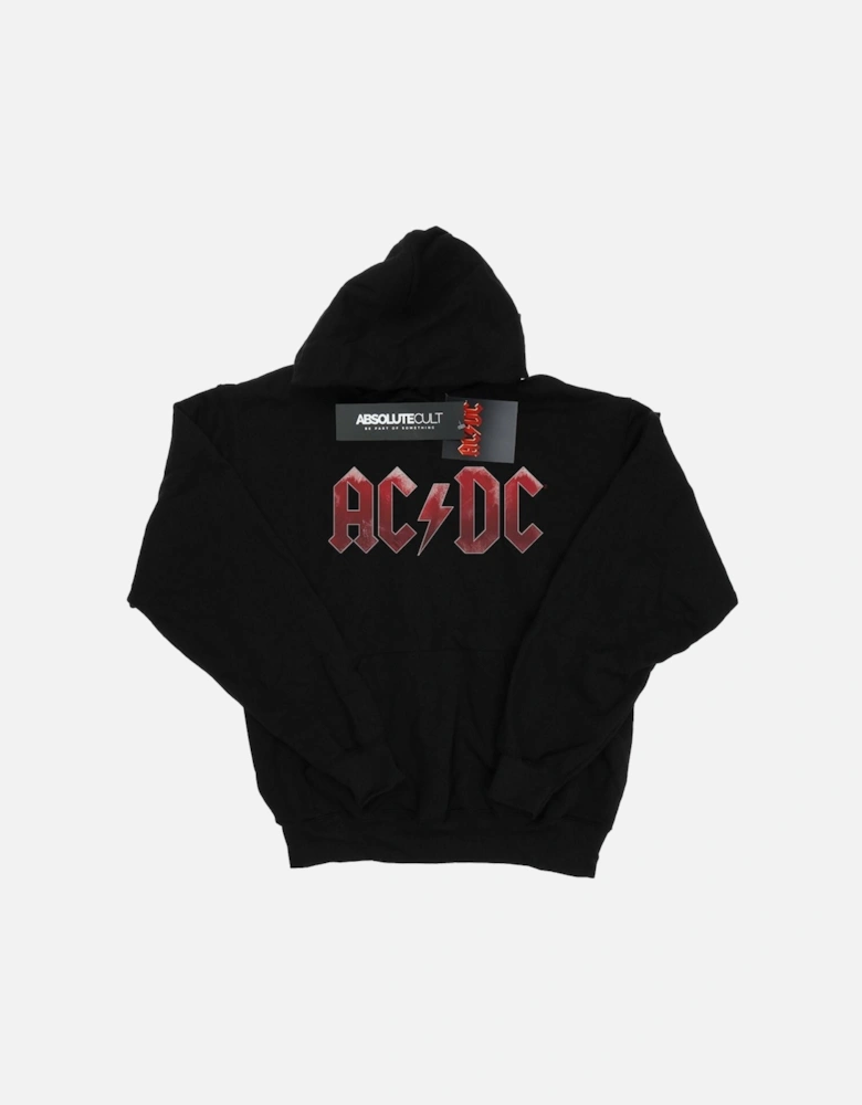 Girls Red Ice Logo Hoodie