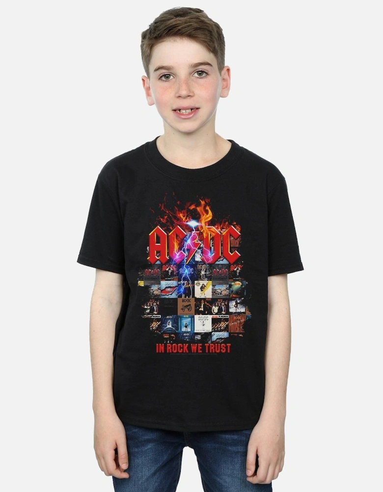 Boys In Rock We Trust Album Cover T-Shirt